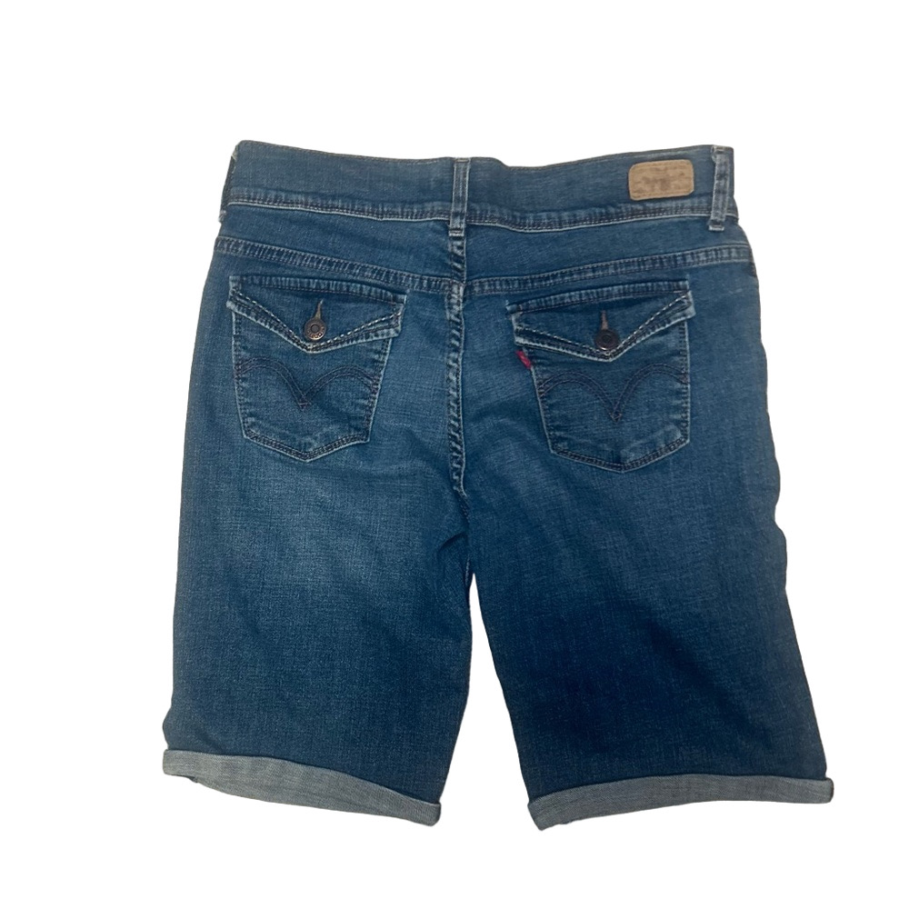 Levis 515 Bermuda  Denim Shorts - Picture 2 of 9